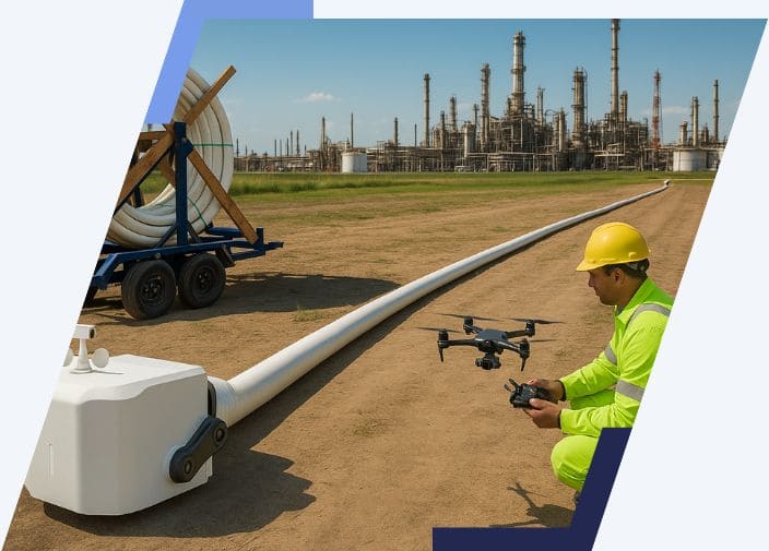 Engineering procurement and construction whith non metallic infrastructure